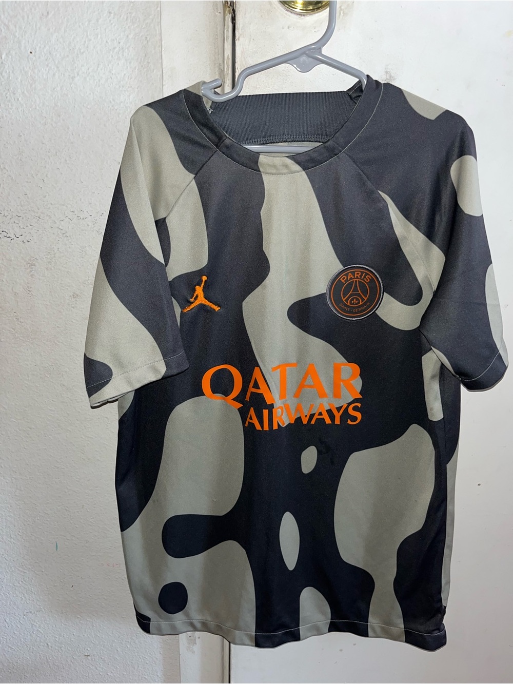 Nike Jordan PSG Paris Saint-Germain Pre-Match Camo Jersey